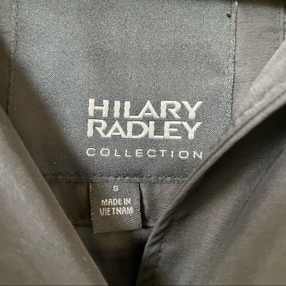 Hilary Radley Small Black Jacket with hood - Picture 3 of 6